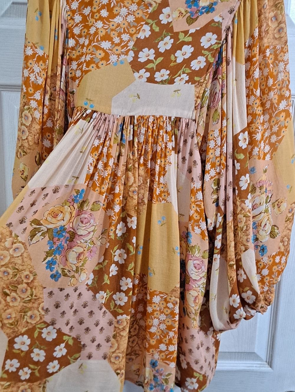 Spell~ Freda Boho Mini Dress (Amber) - Picture 10 of 13